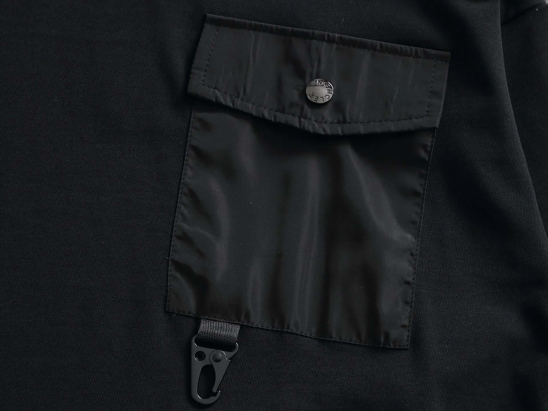 MONCLER/ 280 T Classic ，LOGO Quality Versatile Quality : Black. Size：XS-L